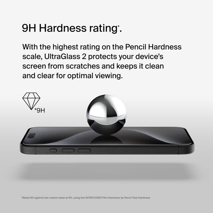 Захисне скло Belkin для iPhone 15 Pro Max UltraGlass2 AM (1 Pack)