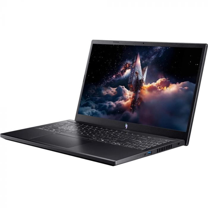 Ноутбук Acer Nitro V 15 ANV15-A31 15.6" FHD IPS, AMD R5-150, 16GB, F512GB, NVD5060-8, Lin, чорний