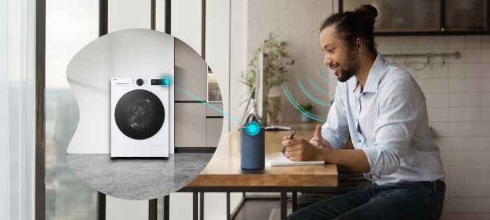 Пральна машина LG фронтальна, 8кг, 1200, A, 48см, дисплей, пара, інвертор, білий
