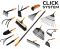 Держак довгий Neo Tools, 130см, система NEO Click, алюміній