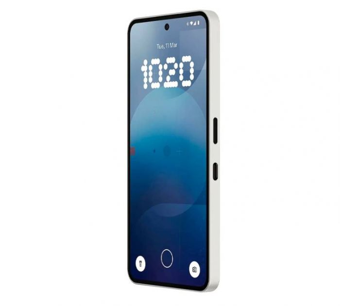 Смартфон Nothing Phone (3a) 6.77" 12/256ГБ, 2SIM, 5000мА•год, білий