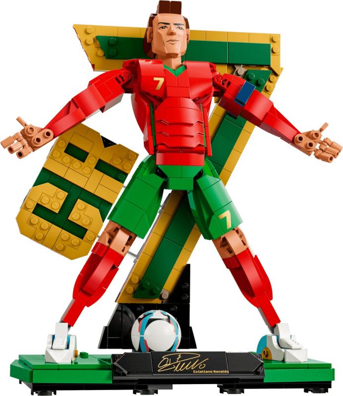 Конструктор LEGO Editions Football Кріштіану Роналду — легенда футболу