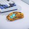 Миша GravaStar Mercury M1 Pro, magnesium alloy body, BT/WL/USB-A, RGB, Battle-Worn Yellow