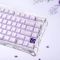 Клавіатура механічна GravaStar Mercury K1 80keys, GravaStar x Kailh Cheery Pink, EN, BT/WL/USB, Lavender Purple