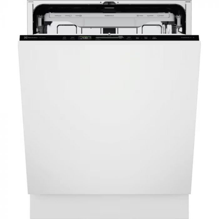 Посудомийна машина Electrolux вбудована, 14компл., А, 60см, дисплей, інвертор, 3й кошик, ComfortLift, чорний