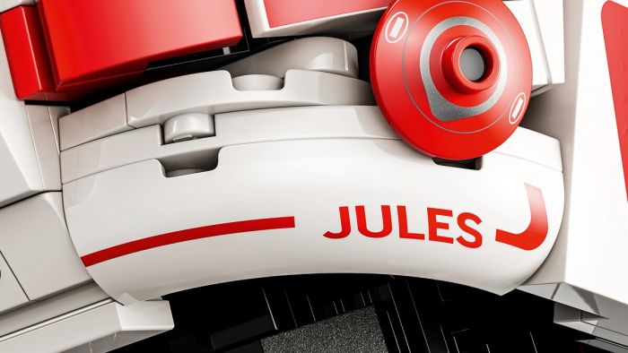 Конструктор LEGO Editions Formula 1 Шолом Шарля Леклера з команди Scuderia Ferrari HP