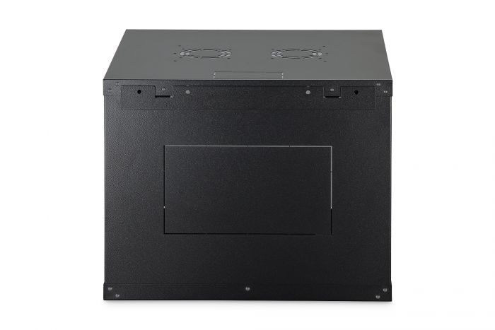 Шафа DIGITUS 19", 9U, Wall Mounting Dynamic-N, 600x600 мм, 60кг максимально, розібрана, чорна
