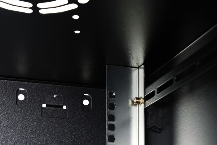 Шафа DIGITUS 19", 9U, Wall Mounting Dynamic-N, 600x600 мм, 60кг максимально, розібрана, чорна