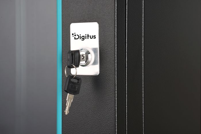 Шафа DIGITUS 19", 9U, Wall Mounting Dynamic-N, 600x600 мм, 60кг максимально, розібрана, чорна
