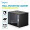 Шафа DIGITUS 19", 9U, Wall Mounting Dynamic-N, 600x600 мм, 60кг максимально, розібрана, чорна