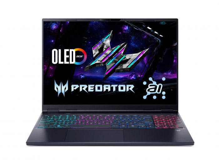Ноутбук Acer Predator Helios Neo 16S PHN16S-71 16" OLED, Intel U9-275HX, 32GB, F1TB, NVD5070Ti-12, Win11P, чорний