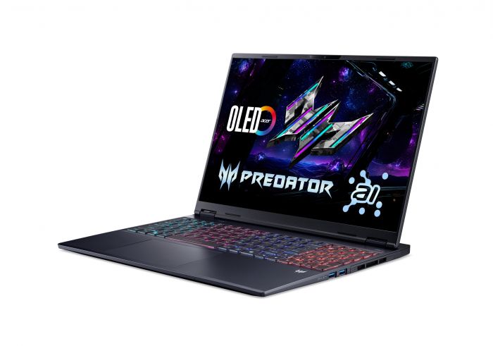 Ноутбук Acer Predator Helios Neo 16S PHN16S-71 16" OLED, Intel U9-275HX, 32GB, F1TB, NVD5070Ti-12, Win11P, чорний