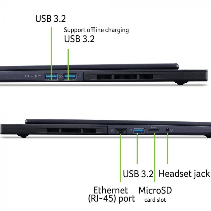 Ноутбук Acer Predator Helios Neo 16S PHN16S-71 16" OLED, Intel U9-275HX, 32GB, F1TB, NVD5070Ti-12, Win11P, чорний