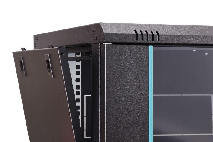 Шафа DIGITUS 19", 7U, Wall Mounting Dynamic-N, 600x600 мм, 60кг максимально, розібрана, чорна