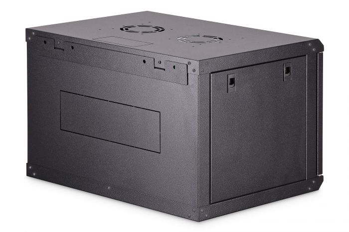 Шафа DIGITUS 19", 7U, Wall Mounting Dynamic-N, 600x600 мм, 60кг максимально, розібрана, чорна