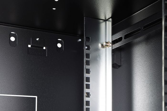 Шафа DIGITUS 19", 7U, Wall Mounting Dynamic-N, 600x600 мм, 60кг максимально, розібрана, чорна