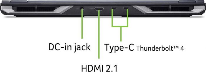 Ноутбук Acer Predator Helios Neo 16 PHN16-I31 16" WUXGA IPS, Intel i5-14450HX, 16GB, F1TB, NVD5060-8, Lin, чорний