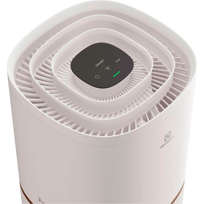 Очищувач повітря Electrolux EPO50571SW 86м2, 415м3/г, дисплей, 4-х шаровий HEPA фільтр, Wi-Fi, 5 режимів, білий
