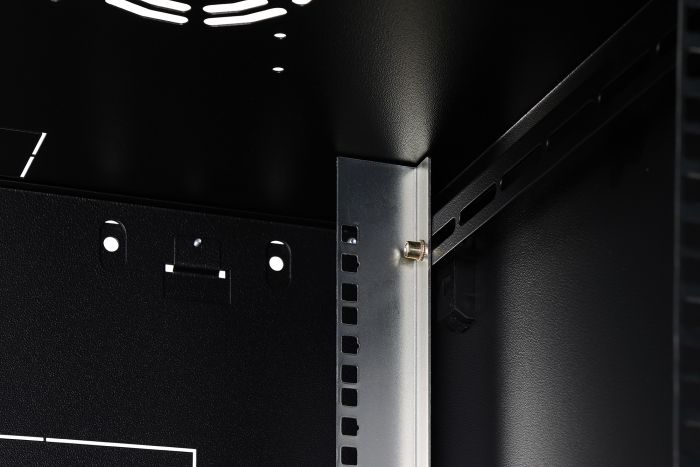 Шафа DIGITUS 19", 16U, Wall Mounting Dynamic-N, 600x600 мм, 60кг максимально, розібрана, чорна