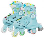 Роликові ковзани Yvolution Twista, розмір 24-28, блакитний