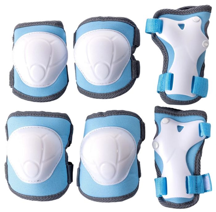 Комплект захисту Yvolution, розмір S, блакитний