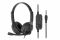 Гарнітура ПК стерео On-ear 2E CH12 mini-jack, omni-mic, 1.2м, чорний