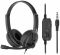 Гарнітура ПК стерео On-ear 2E CH12 mini-jack, omni-mic, 1.2м, чорний