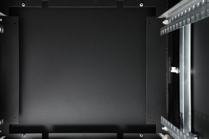 Шафа DIGITUS 19", 42U, Network Unique, перфоровані двері, 600x800 мм, 1200кг максимально, чорна