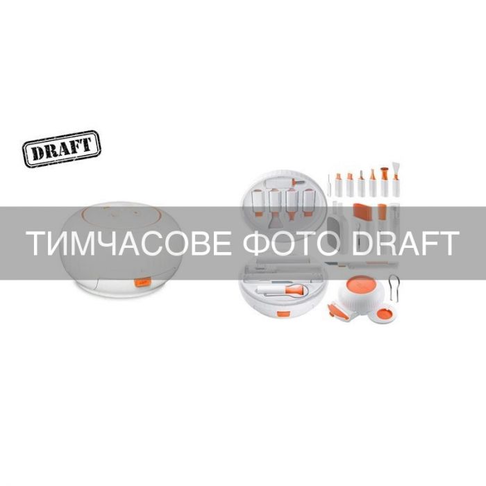 Очисний набір 2E для оргтехніки 24в1, біло-помаранчевий
