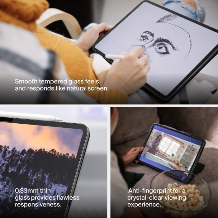 Захисне скло Belkin для iPad Pro 13 (2024 M4)TemperedGlass (1 Pack)