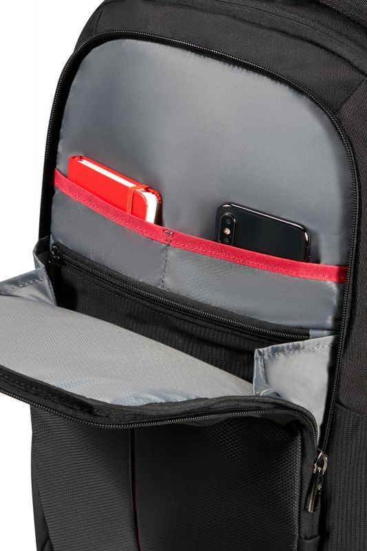 Рюкзак для ноутбука 17.3", Samsonite Guardit 3.0, поліестер, 27.5 л, вологозахист, чорний