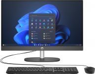 Комп'ютер персональний моноблок HP 240-G10 23.8" FHD IPS AG, Intel i7-1355U, 16GB, F512GB, UMA, WiFi, кл+м, 2р, DOS, чорний