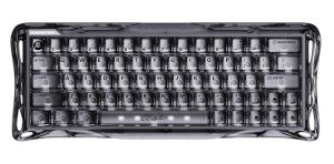 Клавіатура магнітна GravaStar Mercury V60 60keys, UFO Magnetic Gaming, 8K, USB-A, RGB, Onyx Crystal
