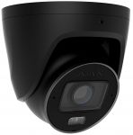 IP-камера дротова Ajax TurretCam HLVF 5 MP Black, 2.8–12 мм, PoE, True WDR, IP67, ІЧ 60 м, LED 40 м, аудіо, кут огляду 31° до 111°, вулична, чорна, 126280.197.BL1
