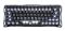 Клавіатура магнітна GravaStar Mercury V60 Pro 60keys, UFO Magnetic Gaming, 8K, USB-A, RGB, Cyber Frost Black