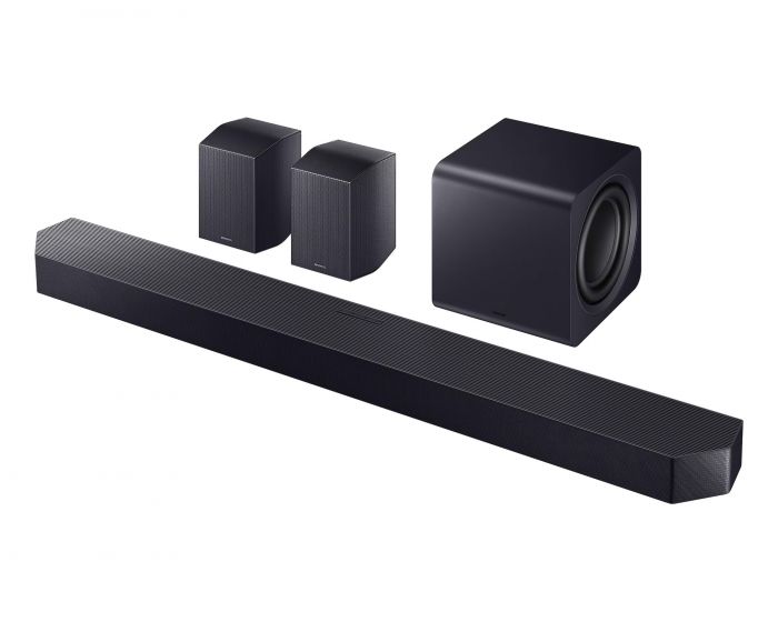 Саундбар Samsung HW-Q990H 756Вт, 11.1.4, BT, HDMI-eARC, Wi-Fi, саб, Dolby Atmos, чорний