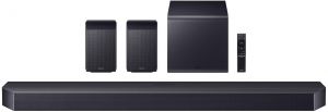 Саундбар Samsung HW-Q990H 756Вт, 11.1.4, BT, HDMI-eARC, Wi-Fi, саб, Dolby Atmos, чорний