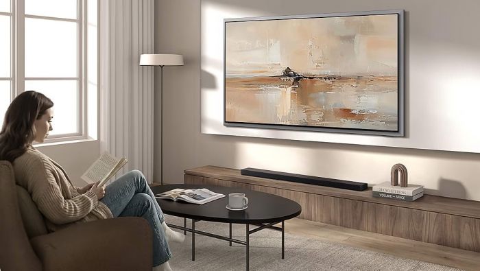 Саундбар Samsung HW-QS90H 460Вт, 7.1.2, BT, HDMI-eARC, Wi-Fi, Dolby Atmos, чорний