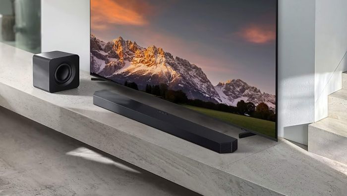 Саундбар Samsung HW-Q800H 400Вт, 5.1.2, BT, HDMI-eARC, Wi-Fi, саб, Dolby Atmos, чорний