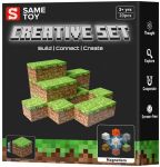 Магнітний конструктор Same Toy Creative Set Grass 20ел