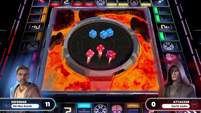 Гра консольна PS5 MONOPOLY: Star Wars Heroes vs Villains, BD диск