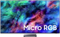 Телевізор 75" Samsung Micro RGB 4K 100Hz (up to 144Hz) Smart Tizen Black