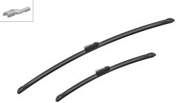 Склоочисник BOSCH Aerotwin безкаркасний комплект 700/450мм (3 397 014 027)