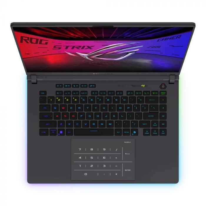 Ноутбук ASUS ROG Strix G16 G615JHR-RV075 16" WUXGA IPS, Intel I7-14650HX, 16GB, F512GB, NVD5050-8, noOS, Сірий
