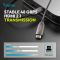 Кабель DIGITUS HDMI UHD 8K, AOC hybrid-fiber, type A M/M, 50м, чорний