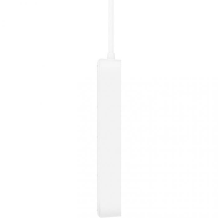 Подовжувач мережевий Belkin 2м, 6хТипE, 16А, USB-A/USB-C 18Вт, фільтр, білий