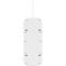Подовжувач мережевий Belkin 2м, 6хТипE, 16А, USB-A/USB-C 18Вт, фільтр, білий