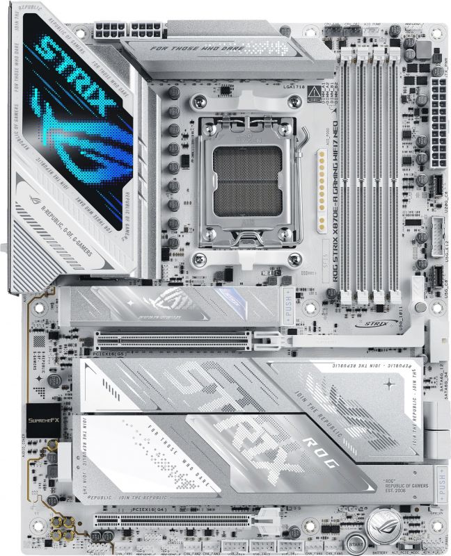 Материнcька плата ASUS ROG STRIX X870E-A GAMING NEO sAM5 X870E 4xDDR5 M.2 HDMI ATX