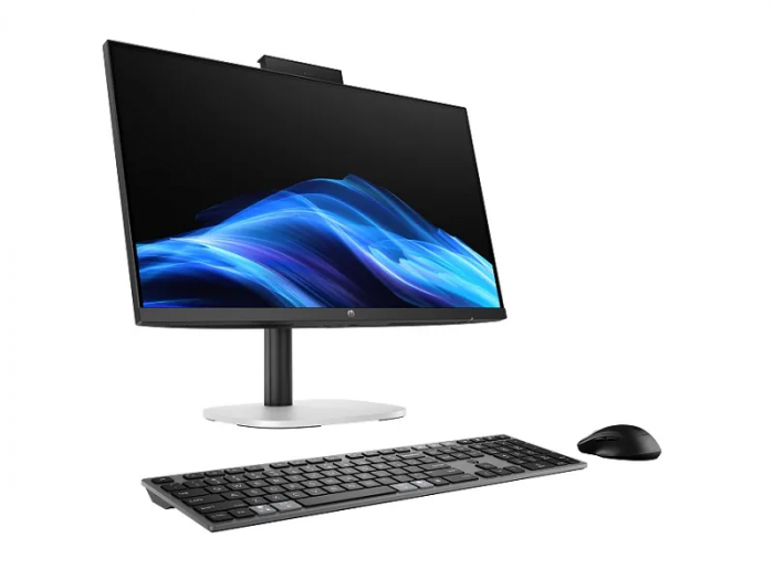Комп'ютер персональний моноблок HP ProStudio 4-G1i 23.8" FHD IPS AG, Intel U5-225T, 16GB, F512GB, UMA, WiFi, кл+м, 3р, DOS, чорний