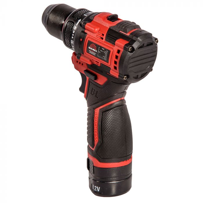 Шурупокрут-дриль акумуляторний Vitals Master AU 1232c BL Kit 12В акб 1х2А·год 32Нм 400·1400об/хв 1.37кг
